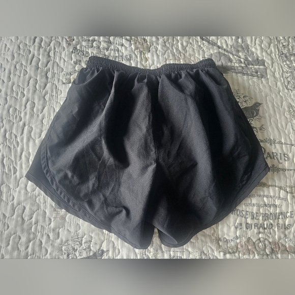 Nike Dri-FIT Tempo Running Shorts Black White Swoosh XS - Picture 7 of 9